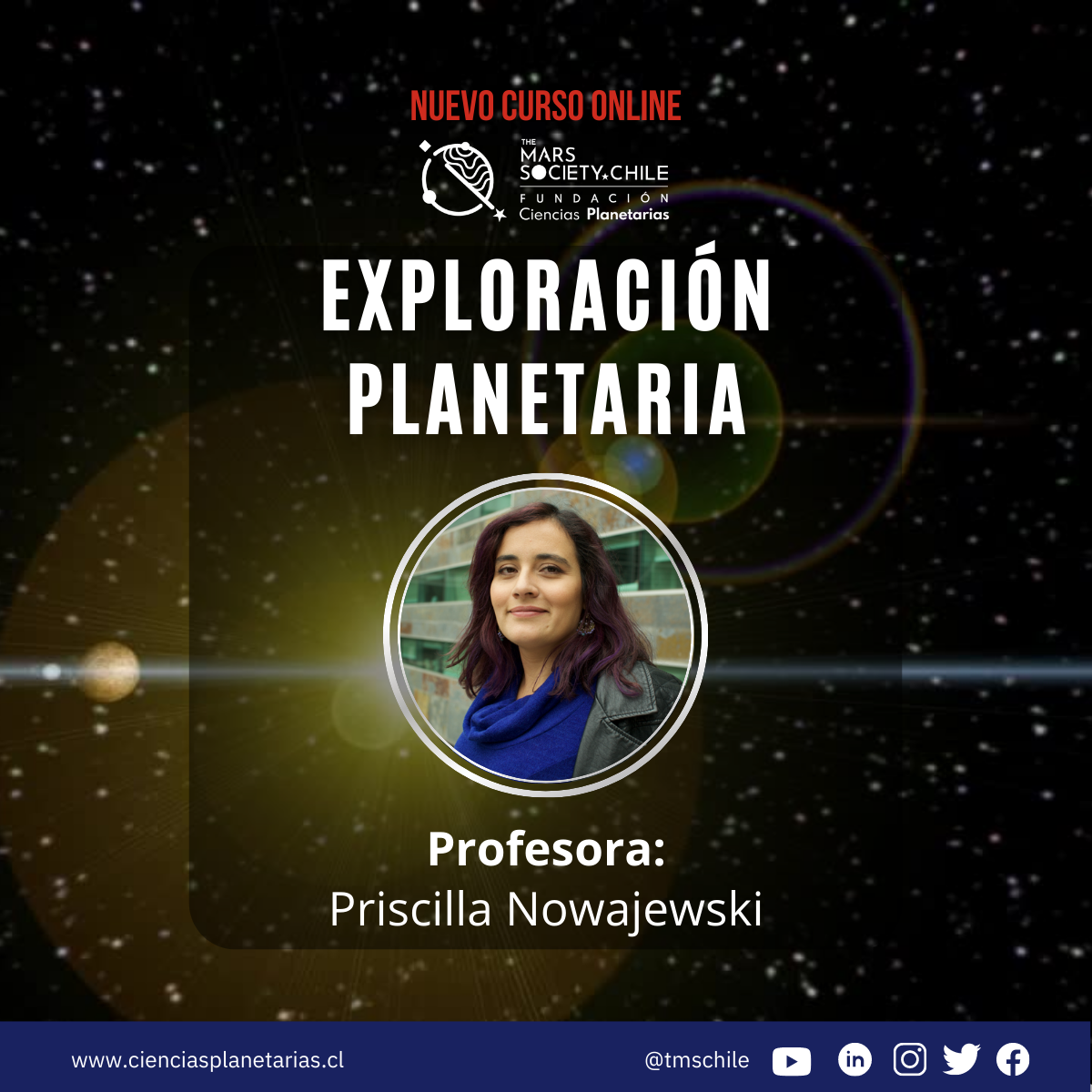 Curso Online de Exploración Planetaria en Agosto